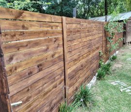 River Cottage privacy fence
